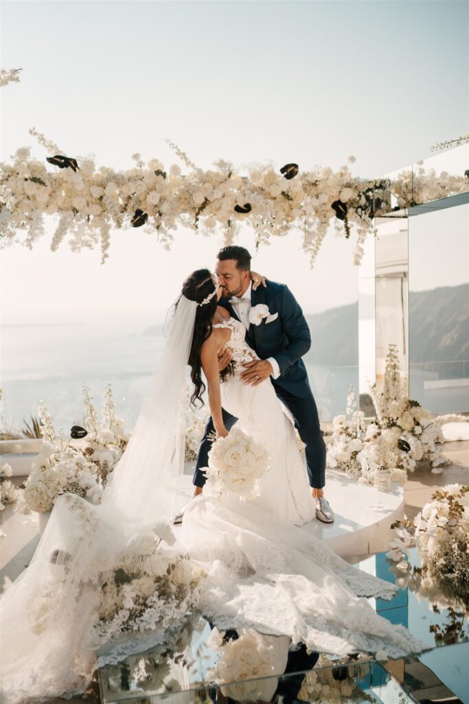 Wedding venues in santorini inspo