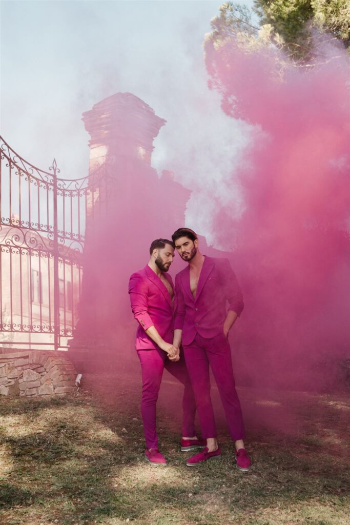 best same sex wedding in italy inspo