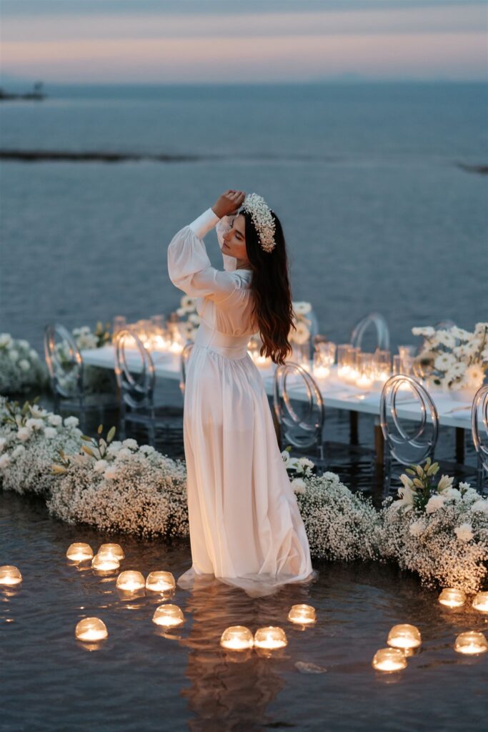 Styledshoot bride In The Water wedding photographer and cinematographer