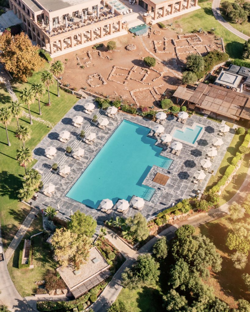 Panoramic Hotel View Cape Sounio Aegean Grill