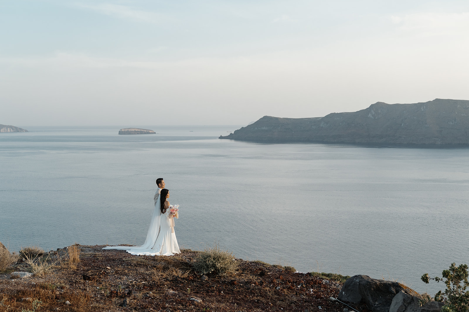 Luxury Elopement in Santorini Oia