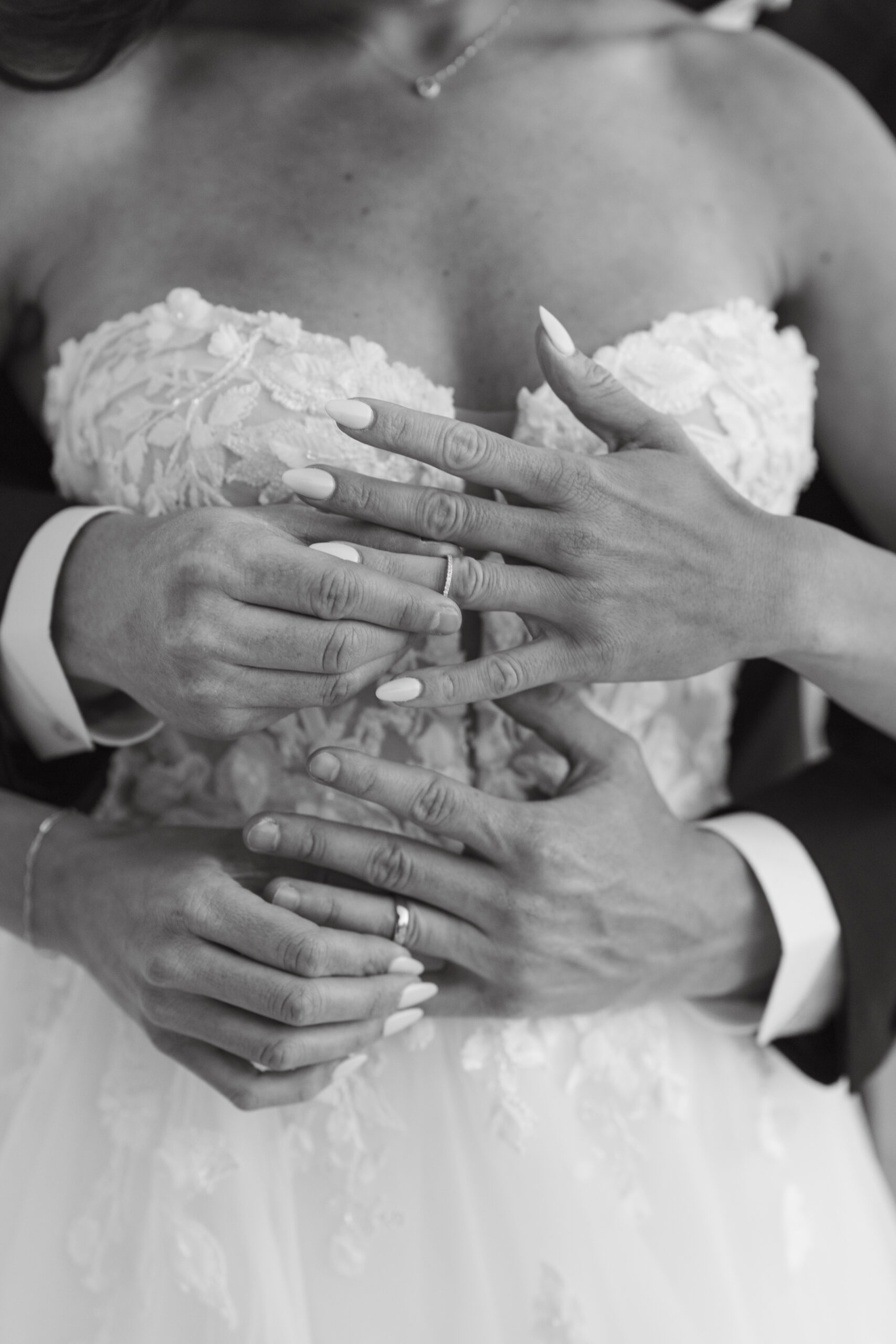 Exchanging Rings Elopement in Santorini