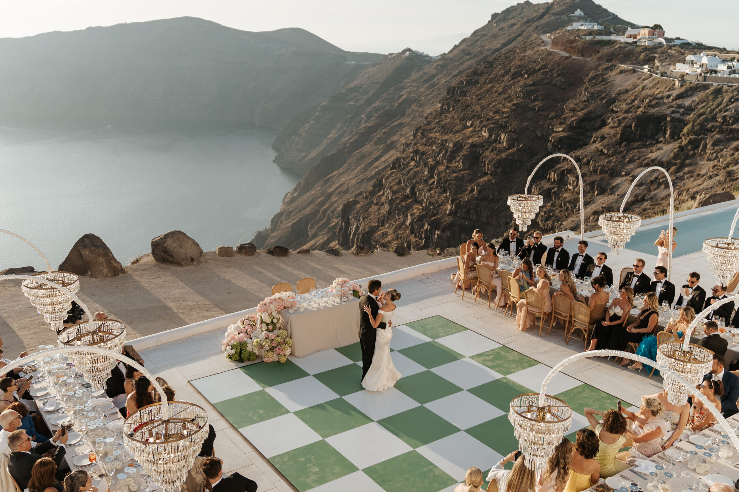 Romantic Destination Wedding at Rocabella Santorini