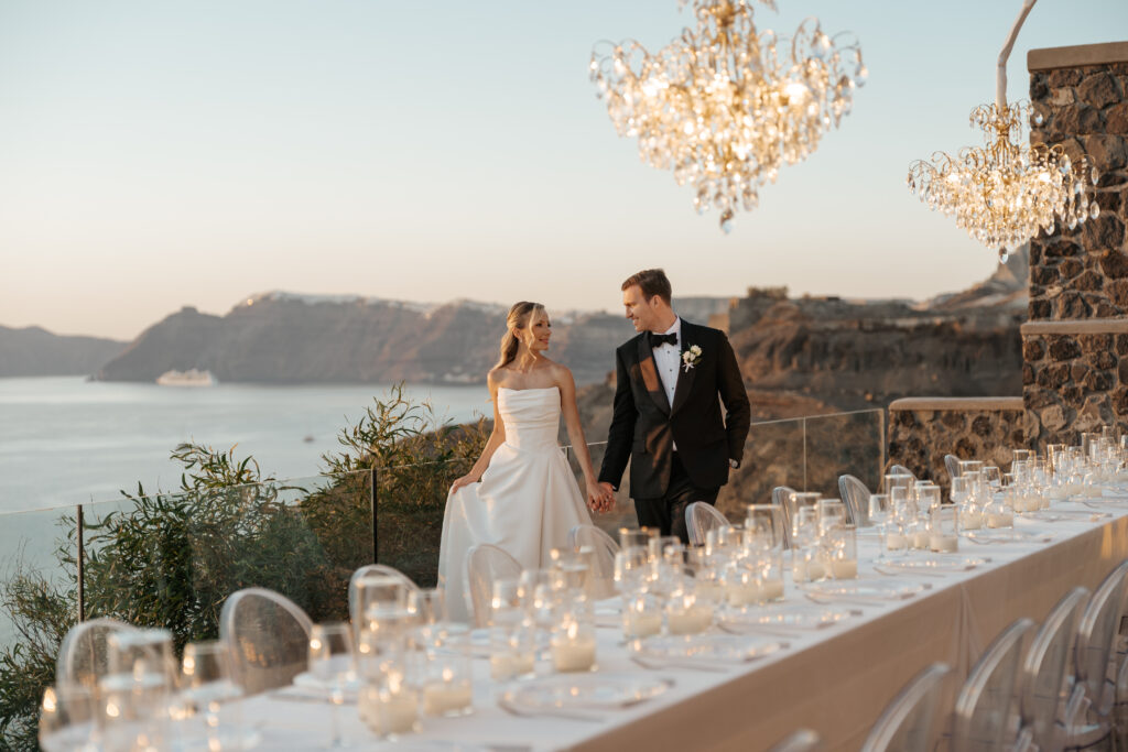 Timeless Santorini Destination Wedding at Cavo Ventus