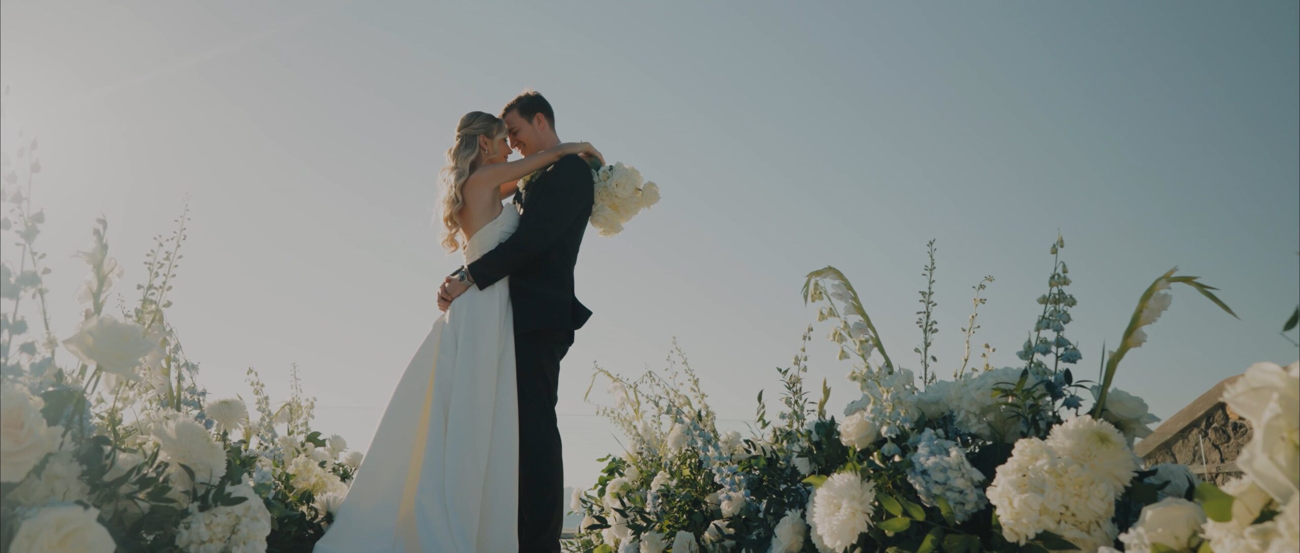 Timeless Santorini Wedding With Breathtaking Caldera View Video Clip