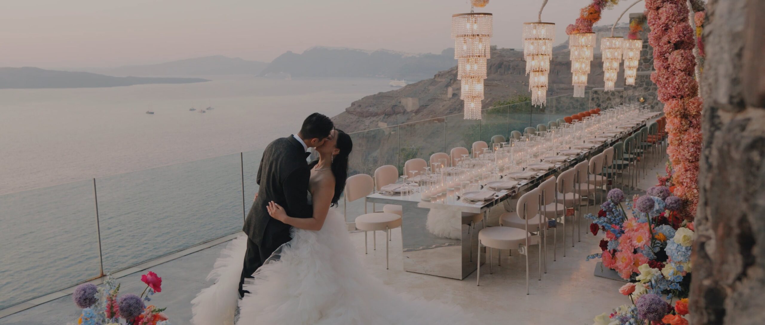 Santorini Wedding Celebration At Cavo Ventus Full Of Fun